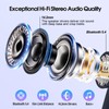 Wireless Earbuds, Bluetooth 5.4 Ear Buds with Multifunctional Touch Screen,