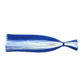 Billy Baits, Billy Witch Lure, Blue/White Stripe Skirt, Weighted Head, 6.5 inch