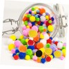 Operitacx Craft Decorations Bulk Mini Fluffy Pompoms Pompon Balls for