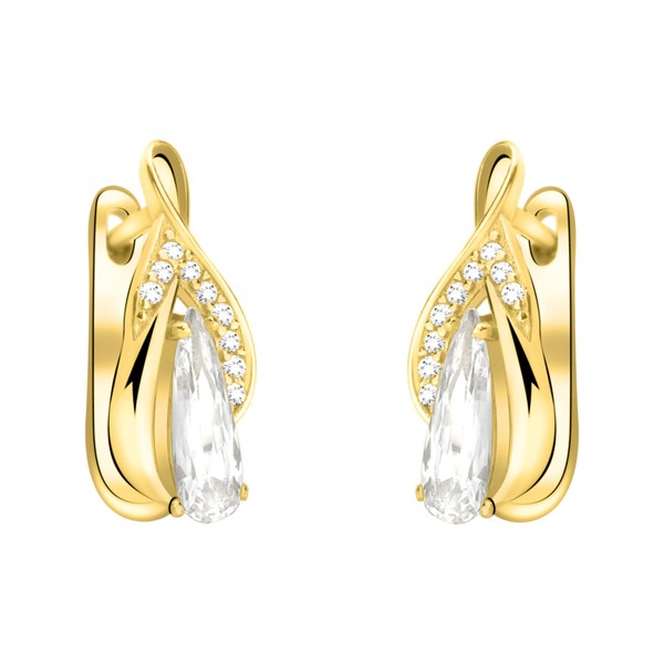 SOFIA MILANI - Women's Earrings 925 Silver – Zirconia Earrings,