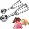 2 pcs Ice Cream Scoops with Easy Trigger Set Medium