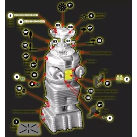 ParaGrafix Lost in Space Robot Photoetch & Decal set (PGX124)