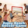 2 Set 4x3ft Soccer Goals for Backyard, Portable Foldable Pop