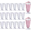 Mifoci 20 Pcs Milkshake Glasses 16 oz Old Fashioned Soda
