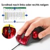 SANWA Wired Ergonomic Trackball Mouse, Programmable Roller Ball Mice, Tilt