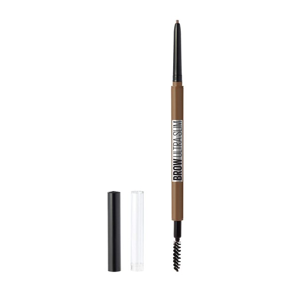 Maybelline New York Brow ultra slim defining eyebrow pencil, 255 Soft Brown, 0.003 Ounce