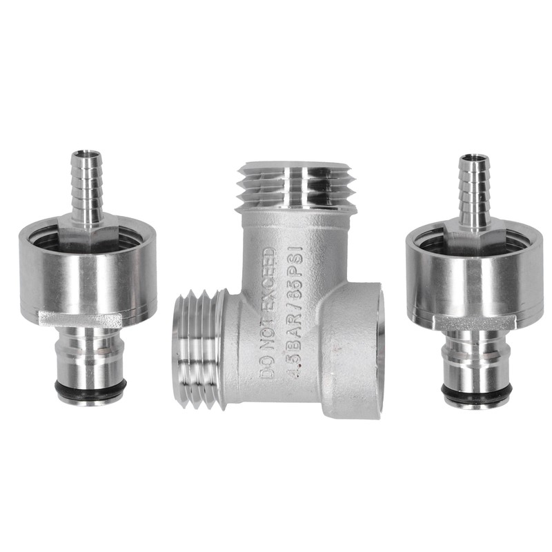 Beer Brewing Adapter Converter Carbonation Conversion Connector for PET Bottle