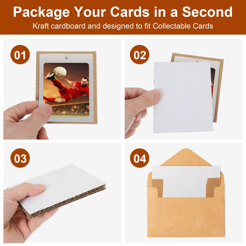 300 Packs 3.5x4.7 Inch Corrugated Cardboard Sheets, Premium White Corrugated