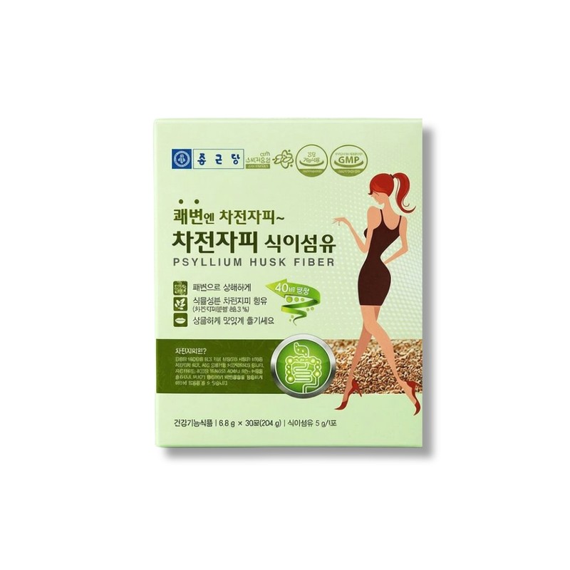 Chong Kun Dang Psyllium Husk Dietary Fiber Stick Kwaebyeonen Powder