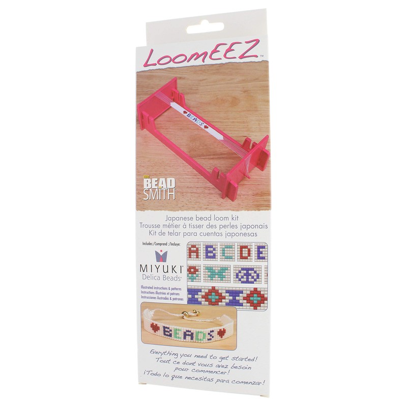 The Beadsmith LoomEEZ Japanese Beaded Loom Kit - Includes Adjustable