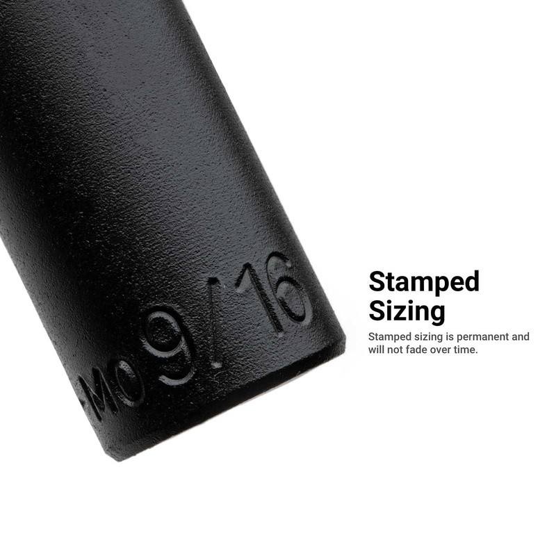 Capri Tools 3/8 in. Drive 1/2 in. Semi-Deep Impact Socket