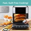 West Bend AFWB12BK13 XL Air Fryer Oven 10 Quick Menu