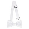Ladeheid Children's Boys Bow Tie - Pre-Tied Adjustable Band, Shiny