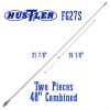 Hustler FG27S 4 Foot Low-Profile Stainless Steel Center Load CB