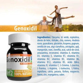 Genoxidil By Nbn Living | 3 Pack | 30 Tab | Estimulador Nrf2