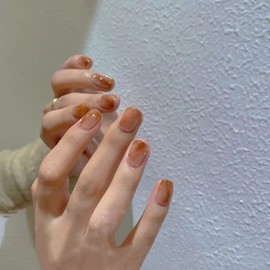 24 Pcs Nail Tips Rendering Lovely Nail Nail for Sweet Girls