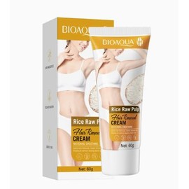 Hair Removal Cream For Women & Men, Rice Depilatory Cream with Rice Extract