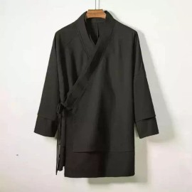 개량 생활 절복 남자저고리 저고리 남성 한복 [F. 흰색 로브] Improved Lifestyle Jeogori Men's Hanbok [F. White Robe]