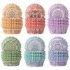 600Pcs Standard Size Cupcake Cases, Disposable Cupcake Baking Liners Cups