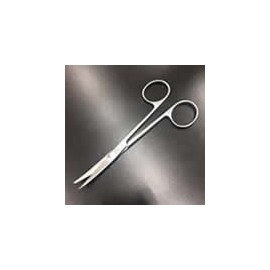 Operating Scissors, Curved, Blunt, 115 mm