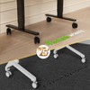 JOY worker Lockable Stem Caster Wheels Set of 4, Metric