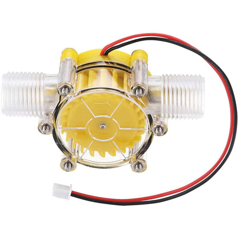 Water Flow Turbine Generator - Hydroelectric Micro Hydro 1/2 Inch