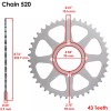 Kawasaki Drive Chain W/ Front Rear Sprockets Kit for Kawasaki