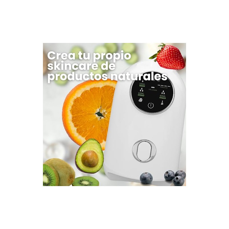Miraúra - Máquina para Mascarillas Faciales DIY con Frutas y