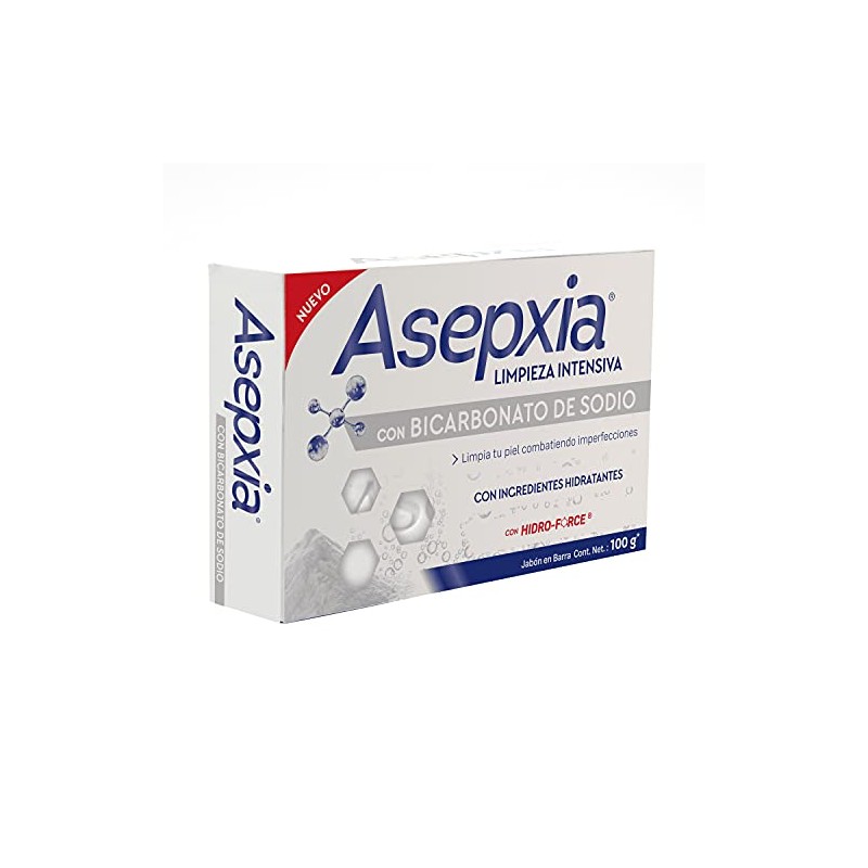 ASEPXIA - Bicarbonato de Sodio Jabón en Barra. Limpia la