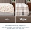 Bare Home Cotton Flannel Sheet Set Prints, 100% Cotton, Velvety