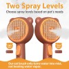Cepillo De Vapor Para Gatos Con 2 Niveles De Pulverización