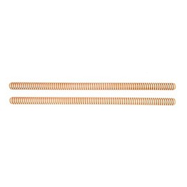 Natural 14 inch rhythm sticks pair-both fluted