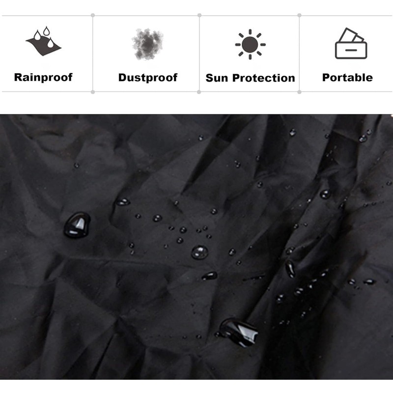 35L Bicycle Rear Rack Rain Cover Bicycle Bag Rain Cover