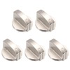 sourcing map 5Pcs Gas Stove Knob, 8mm Universal Cooker Replacement