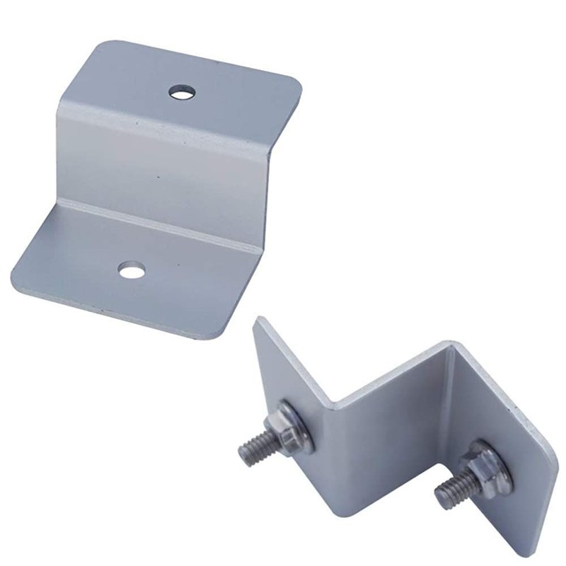 4Pcs Solar Panel Mount Mounting Z Bracket Set Kits Aluminums