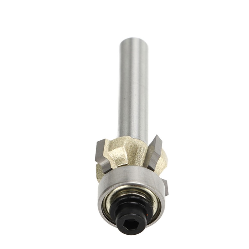 1/4in Shank Architectural Router Bit 4 Flute Round Corner Molding