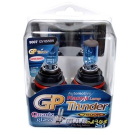 GP Thunder 9007 HB5 7500K 100/80W Xenon White Quartz Glass Light Headlamp Light Bulbs for Fog Light -High Beam - Low Beam