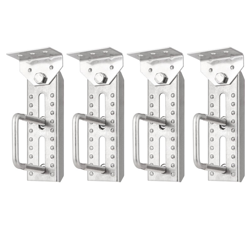 KATUNA 4Pcs 8" Stainless Steel Swivel Bunk Bracket Kit -