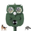 Animal Repellent Outdoor Solar Powered, Ultrasonic Deer Squirrel Skunk Rabbit