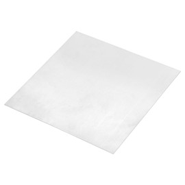 uxcell 1 Pcs Zinc Sheets, 99.9% High Purity Zinc Plate 0.02"x5.5"x5.5"(0.5x140x140mm) Metal Zinc Foil Zinc Anode Strip for Science Lab Industry DIY Craft