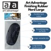 Art Advantage Finishing Rubber Large – 4.25" Hard Rubber Tool