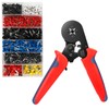 Miiepls Miiepls Crimpzangen Aderendhlsen Set, Kabelschuhe Set mit Zange 1250