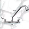 Prez Grifo Mezcladora Fregador Llave Acero Inoxidable Sp-80002-1
