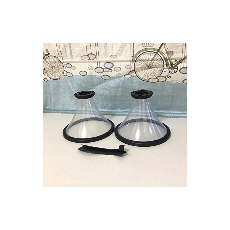 berjalan Creative Transparent Vortex Piggy Bank Gravity Circling Box Turbulence