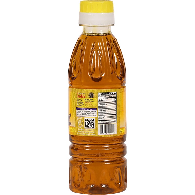 Rani Mustard Oil (Kachi Ghani) 6.76 Ounce (200ml) NON-GMO |