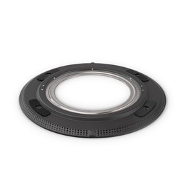 Solo Stove Lazy Susan Turntable for Pi Pizzaoven, Lazy PiZolo | Lazy Susan Hardware, 360° Rotation for Your Pi Pizza Oven Wood only, Steel/Rubber/Aluminum, Diameter: 52 cm