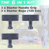 Adefol Recoil Starter Pull Handle Grip & Rope Kit for