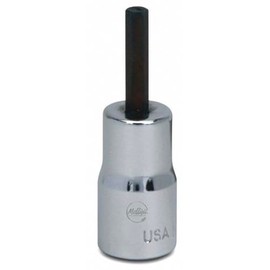 1/4" Dr, 1/4" Size, SAE Hex Bit Socket, 6 Pts, Mfr: BITH0801-A