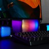 Vorago SPK-255 Bocinas 2.1 con Iluminación RGB, Sonido Estéreo Potente,