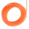 Orange Smooth PU Polyurethane Round Belt for Drive Transmission(5mm*10m)